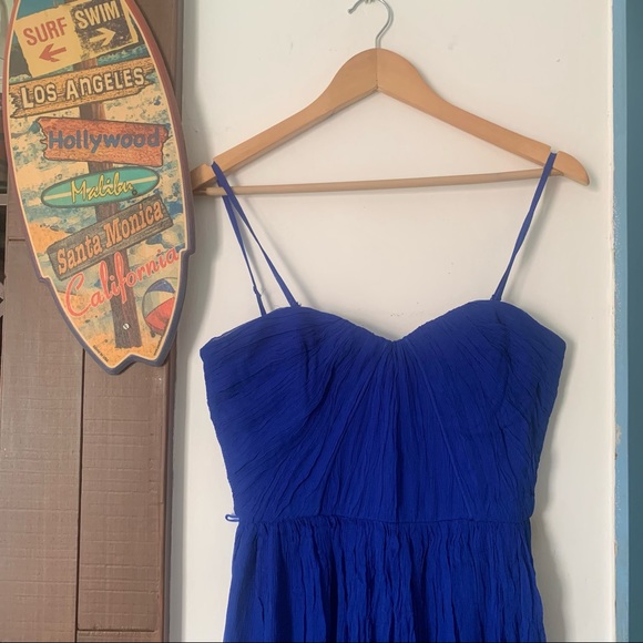 🌟 “MANGO” Party, Red Carpet, Cocktail Dress in Rich Blue Colour - Picture 7 of 12